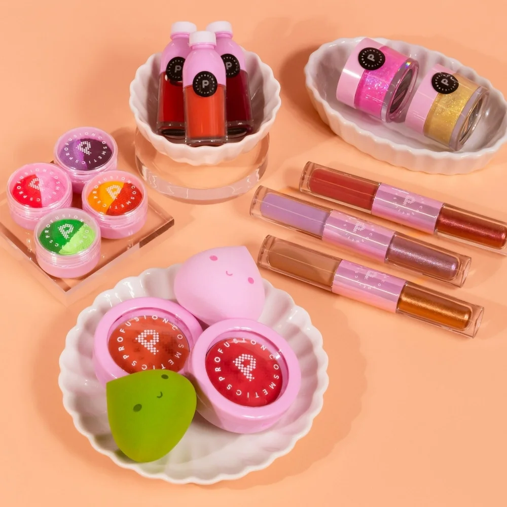 *3/15* NEW Profusion Boba Two Tone Hydra Water Activated Liner Set Thai Tea
